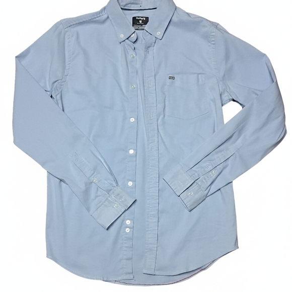 Hurley Light Blue Men's Shirt - Picture 2 of 3